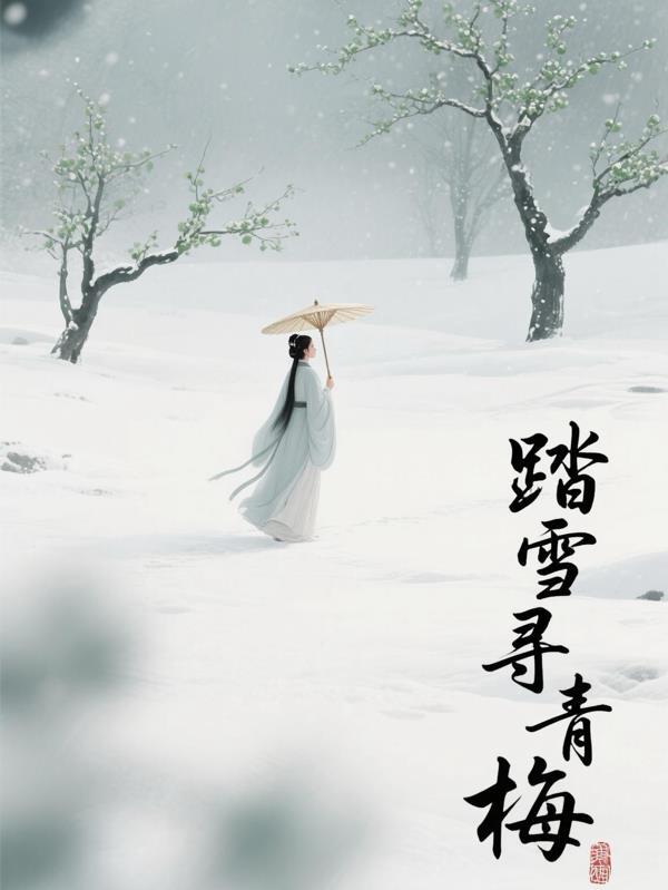 踏雪寻梅的